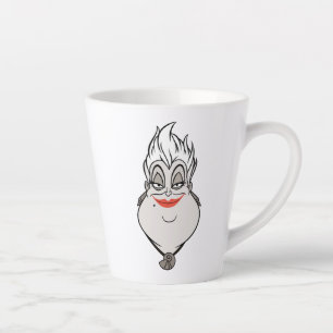 Tasse Latte Ursula Un visage méchant