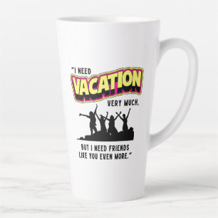 TASSE LATTE VACANCES