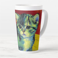Van Gogh Tabby Cat
