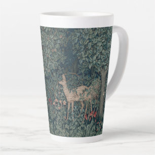 Tasse Latte Végétation, Tapisserie de l'ère victorienne par He