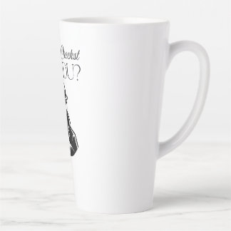 Tasse Latte Vérifies-tu le mot de la jeunesse détective
