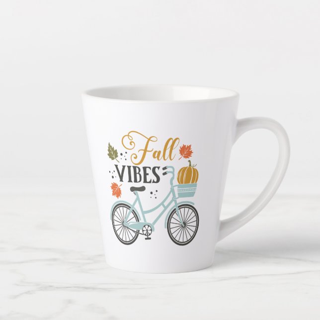 Tasse Latte Vibes Automatiques À Vélo (Droite)
