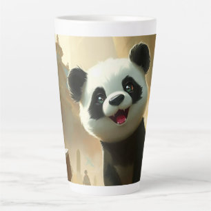 Tasse Latte Vibes de Panda Mignon