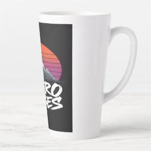 Tasse Latte Vibes du Caire Vintage Style de rue égyptien & V