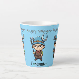 Tasse Latte Villageois en colère Fourche à Haye_Cove