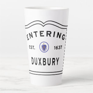 Tasse Latte Ville de Duxbury Massachusetts