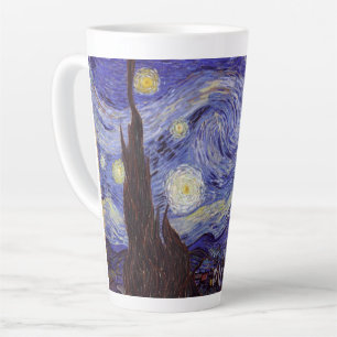 Tasse Latte Vincent Van Gogh Starry Nuit Vintage Art