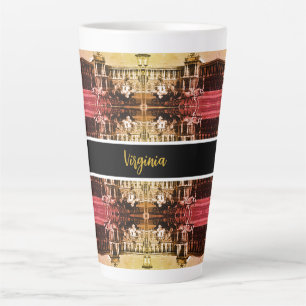 Tasse Latte Vintage Autriche Vienne Palais Hofburg