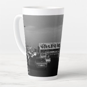Tasse Latte Vintage Iraq Baghdad tahrir square 1970 Coaster