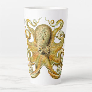 Tasse Latte Vintage Kraken, Octopus Gamochonia, Ernst Haeckel