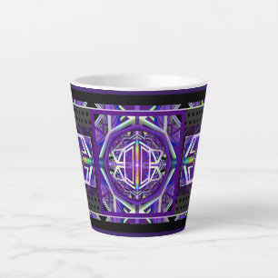 Tasse Latte Violet W3