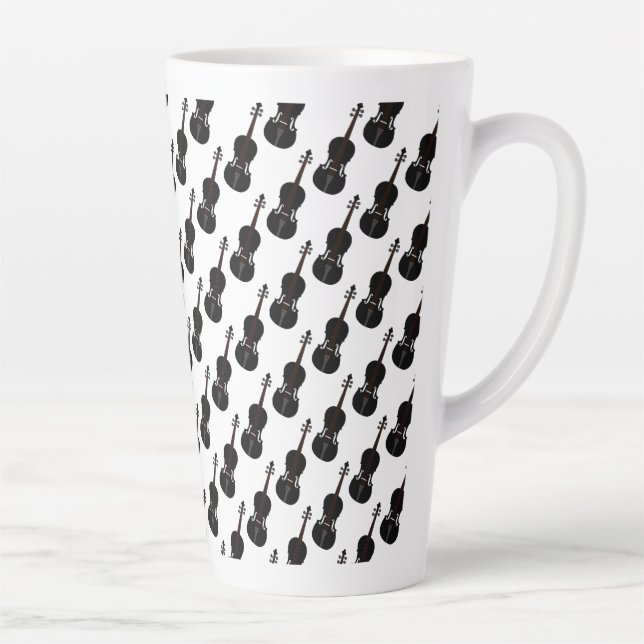 Tasse Latte violon (Droite)