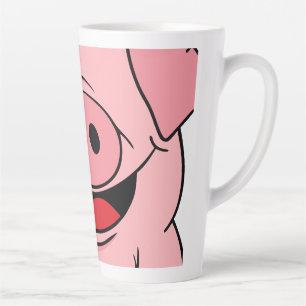 Tasse Latte Visage de porc