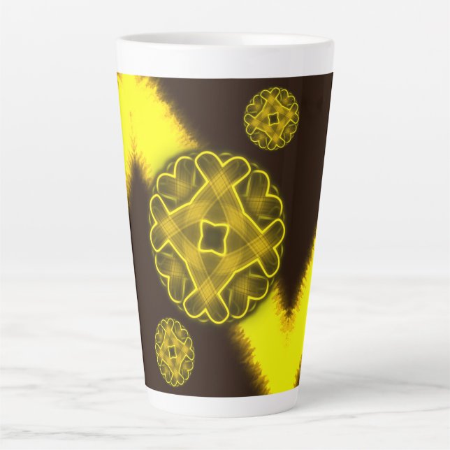 Tasse Latte Voir ma lumière (Devant)