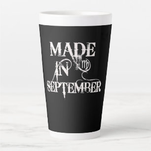 Tasse Latte Voir septembre Cadeau d'anniversaire Virgo Zod
