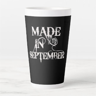 Tasse Latte Voir septembre | Cadeau d'anniversaire | Virgo Zod