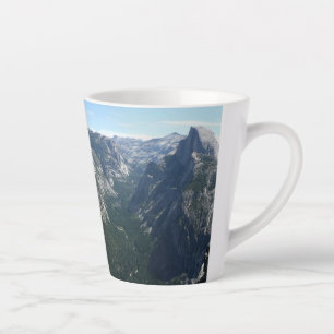 Tasse Latte Vue depuis Glacier Point dans le parc national Yos