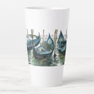 Tasse Latte Watercolor Venice