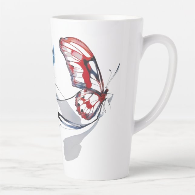 Tasse Latte Waterfly 3 (Droite)