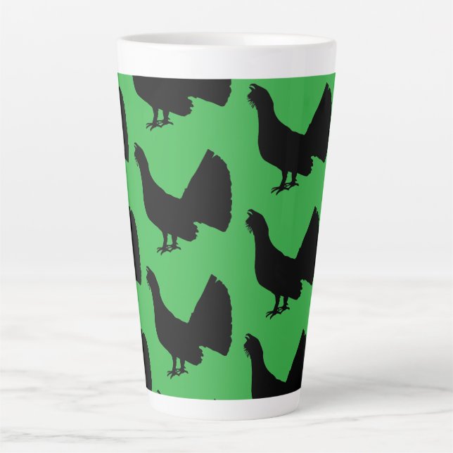 Tasse Latte Western capercaillie (Devant)