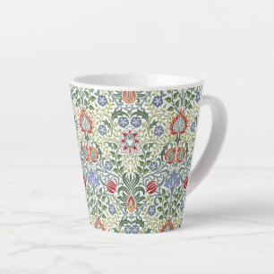 Tasse Latte William Morris Floral Motif Vintage persan