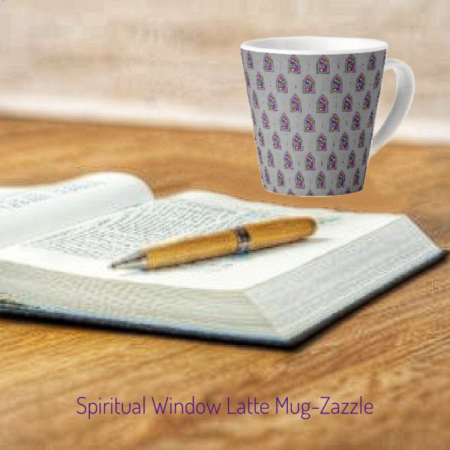 Tasse Latte Window (Créateur téléchargé)