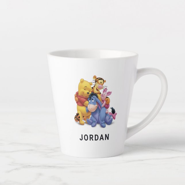 Tasse Latte Winne et les amis Disney (Droite)