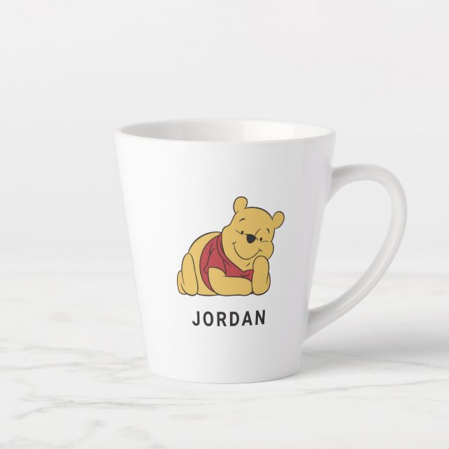 Tasse Latte Winnie l'Oreille se couchant (Droite)