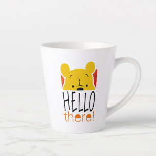 Tasse Latte Winnie l'Ourson  Bonjour !