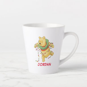 Tasse Latte Winnie l'Ourson  Mauvais feux de Noël