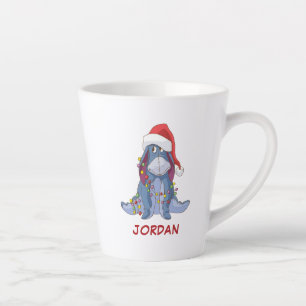 Tasse Latte Winnie l'Ourson Père Noël Eeyore