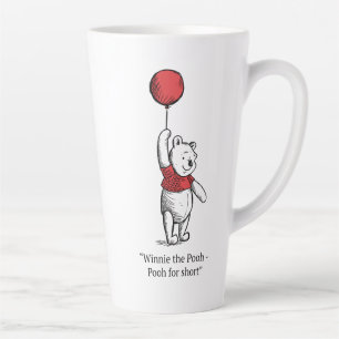 Tasse Latte Winnie l'ourson pour court