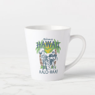 Tasse Latte Woody et Buzz - Bienvenue à Hawaii