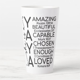 Tasse Latte Yaya Inspirante