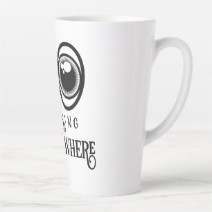 Tasse Latte Yeux