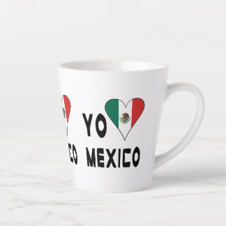 Tasse Latte Yo Amo Mexique