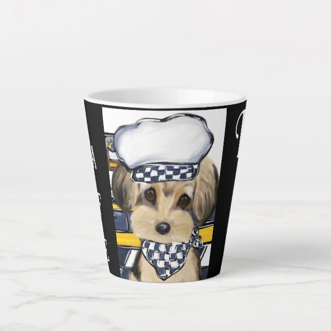TASSE LATTE YORKIE POO (Devant)