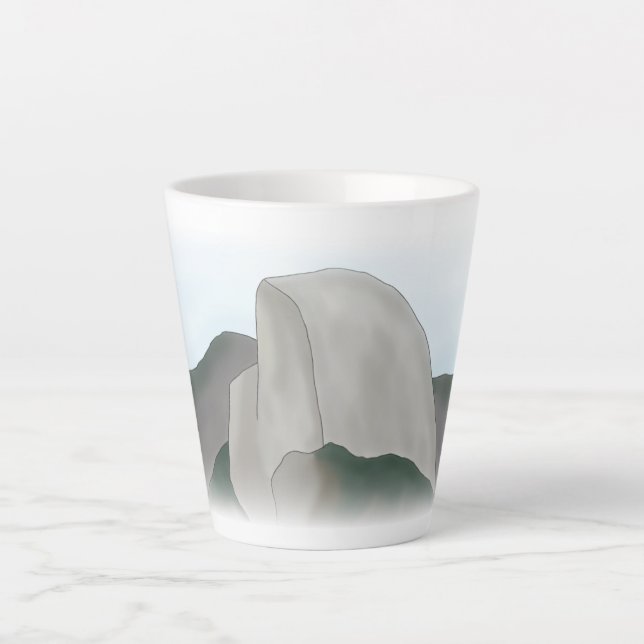 Tasse Latte Yosemite Mug, National Park Coffee Cup (Devant)