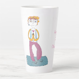 Tasse Latte 'Zuzu' - Des âmes joyeuses inspirent d'autres à br
