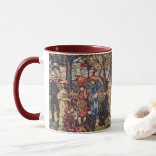 Tasse L'automne par Maurice Prendergast, Vintage Fine Ar