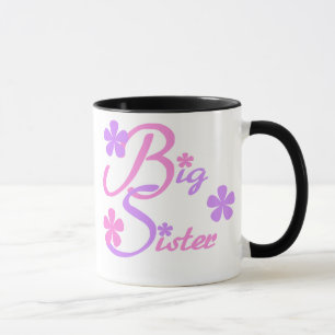 Tasse Lavande et soeur de rose grande