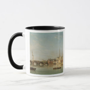 Tasse Le bâtiment du pont de Westminster avec un imagin