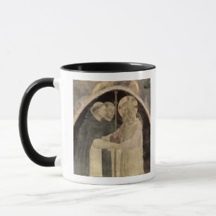Tasse Le Christ souhaite la bienvenue à deux moines
