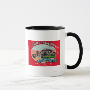 Tasse Le club de la Californie peut LabelBerkley, CA