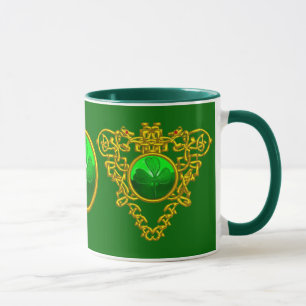 TASSE LE COEUR CELTIQUE DE SAINT PATRICK