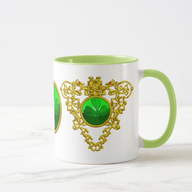 TASSE LE COEUR CELTIQUE DE SAINT PATRICK (Droite)
