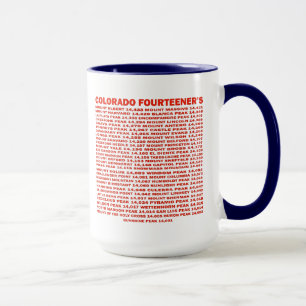 Tasse Le Colorado Fourteener