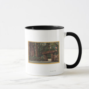 Tasse Le comté de Santa Cruz, entrée de CA au grand pa