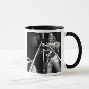 Tasse Le concept artistique de l'exploration spatiale fu