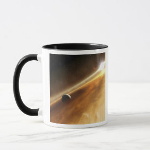 Tasse Le concept de l'artiste de l'étoile Fomalhaut